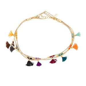 Rare Sold Out Shashi Olivia Tassel Bracelet